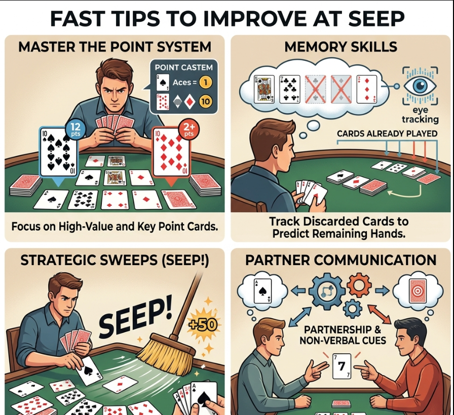 Seep Strategy and Tips